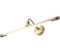 Lampada da specchio LED Compatible with il bagno, lampada toeletta, luce dorata sopra lo, angolo regolabile, barra luminosa moderna a Compatible with,Lusso