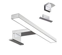 Lampada da Specchio LED Luce Bagno 30 cm 5W 230V 4000K / 6000K IP44 Mobili Cornice Armadio Trucco Applique Senza Sfarfallio Non Dimmerabile Bianco Naturale Neutro / Freddo (4000K - Luce Naturale)