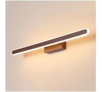 Lampada da specchio Luce da specchio Luce da bagno a LED Moderna semplice LED Alluminio acrilico Compatibile con tavolo da toeletta da bagno Guardaroba,Illuminazione per interni