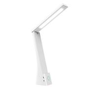 Lampada Da Studio - Lampada Da Lettura Ricaricabile | Protezione Ocolare, 3 Livelli Ergonomici, Dimmerabile, Luce Fresca Calda Con Porta Di Ricarica USB E Controllo Tocco Per La Lettura Della Camera D