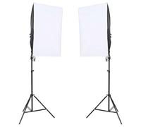 Lampada da studio professionale, 2 pezzi, 40 x 60 cm, per video/streaming di selfie, ritratti interni