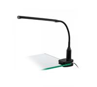 Lampada Da Tavolo Contemporanea Laroa Policarbonato Nero Led Integrato 4,2W