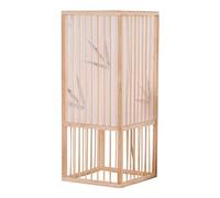 Lampada da tavolo 30 cm lampada da tavolo cinese retrò semplice bambù intrecciato a mano lampada da comodino camera da letto soggiorno sala da tè stile pastorale fresco lampada da tavolo decorativa a