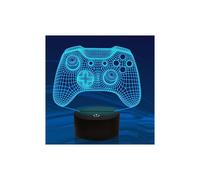 Lampada da tavolo 3D con controller per gamepad PS4/PS5/PS3, 16 colori, set di lampade a LED per decorazioni
