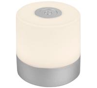 Briloner Lampada da tavolo LED Smal, colore cromo, 2.700K, dimmerabile Briloner