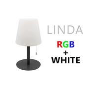 LAMPADA DA TAVOLO A BATTERIA LINDA RGB+WHITE