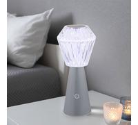 Lampada Da Tavolo A Bottiglia Con Cambio Colore RGBW LED USB Ricaricabile Touch