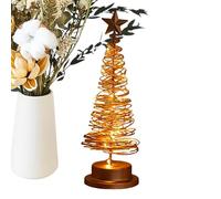 Lampada da tavolo a forma di albero di Natale, con illuminazione a LED, decorazione natalizia da tavolo, luci per albero di Natale, decorazioni per la casa e le feste