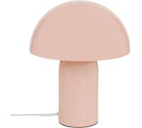 Lampada da Tavolo a Fungo Lito h.24,5cm in Metallo colore Pesca