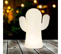 Lampada da tavolo a LED a batteria Panchito bianco micro Usb interno esterno [EEK: Conforme]