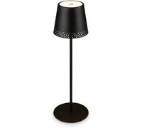Lampada da tavolo a LED con ricarica USB nero 280 lm Nero