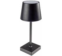 Lampada da tavolo a LED dimmerabile 26 cm interruttore tattile 3 batterie AA Luce LED bianco caldo 3000 k nero