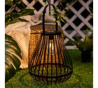 Lampada da tavolo a LED e solare Pauleen SUNSHINE SPARK nera 34 cm IP44 Pauleen