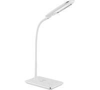 Lampada da tavolo a LED Luce cromata Caricabatterie USB wireless mobile Touch Dimmer