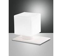 ZARA LAMPADA DA TAVOLO COLORE BIANCO ATTACCO G9 LAMPADINA INCLUSA DIMMERABILE