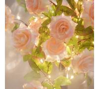 Lampada da tavolo a luce Rose da 50 cm/19,69 pollici con illuminazione LED , design e connessione USB. Questa elegante decorazione per la casa è perfetta per San, , Natale.