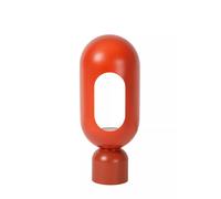 Lampada da Tavolo Acciaio Terracotta Comodino 30 CM E27 Tischleuchte Camera