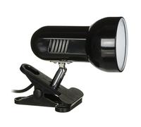 Lampada da tavolo Activejet AJE-CLIP Nero Metallo Plastica 60 W