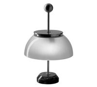 Artemide Alfa da tavolo con paralume di vetro Artemide