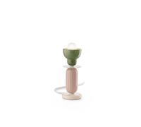 LAMPADA DA TAVOLO ALTO BERIMBAU VERDE SALVIA + GRIGIO SABBIA C2602(VSG)