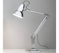 Anglepoise Original 1227 Lampada da scrivania, cromo / cavo nero/bianco