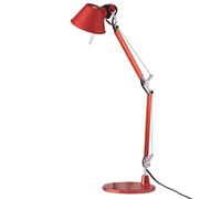 Lampada da tavolo Artemide Tolomeo Micro, rossa A011810