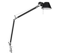 Lampada da Tavolo Artemide Tolomeo Nero con Clip