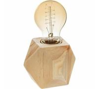 Lampada da tavolo Atmosphera Esagonale 7,5 x 8 cm Legno