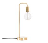 Lampada da tavolo Atmosphera in metallo dorato H.45cm Stile chic e contemporaneo
