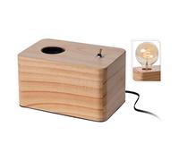 Lampada da tavolo Atmosphera Legno Marrone 40 W 220-240 V