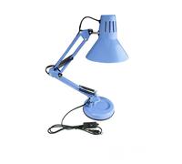 Lampada da Tavolo Attacco E27 Braccio Snodabile Girevole Con Morsetto Regolabile
