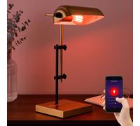 Lampada Da Tavolo Bankerleuchte Lampada A Piè Regolabile Smart LED App CCT RGB [EEK: G]