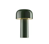 Lampada LED da tavolo a batteria Flos Bellhop, verde, 21 cm, dimmerabile, IP54 Flos