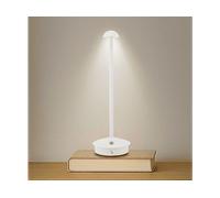 BEPER P207ILI155 Lampada da Tavolo Ricaricabile senza fili, 3 Tonalità di colore, Intensità Regolabile, USB Type-C Inclusa, Portatile per Scrivania, Comodino o Tavolo