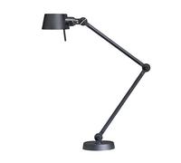 Lampada da Tavolo Bolt A Doppio Braccio, Colore Nero Fumé.