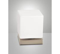 Fabas Luce Lampada da tavolo LED Brenta, oro, touch dimmer Fabas Luce