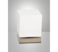 Fabas Luce Lampada da tavolo LED Brenta, oro, touch dimmer Fabas Luce