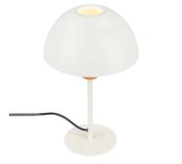 Lampada da tavolo Brilo E14 Attacco Ø 18,8x8,2 cm Grigio caldo-Caffè Hellgrau-Braun