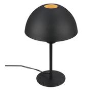 Lampada da tavolo Brilo Interruttore a cavo E14 Attacco Ø 18,8x28,2 cm Nero Nero