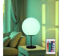 Lampada da Comodino Tavolo Lampada Lato Dimmerabile RGB Telecomando LED 41,5 CM