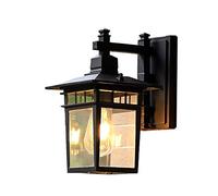 Lampada da Tavolo con Luce a paletto per Esterni, Morne Garden, Luce a paletto Impermeabile, Luce da vialetto, palo per Illuminazione da Prato (B)