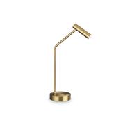 Lampada Da Tavolo Contemporanea Easy Metallo Ottone Led 3,5W 3000K Ip20