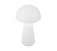 Briloner Fungo Lampada da tavolo LED ricaricabile, ricaricabile, bianco Briloner
