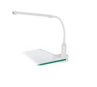 Lampada Da Tavolo Contemporanea Laroa Policarbonato Bianco Led Integrato 4,2W