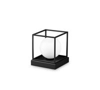 Lampada Da Tavolo Contemporanea Lingotto Metallo Nero 1 Luce G9 28W 3000K Ip20 [EEK: A++]