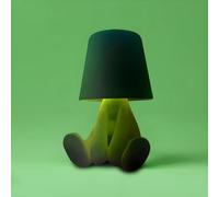 Lampada da tavolo creativa LED senza fili ricaricabile a batteria luce portatile regolabile design di modello carino per ristorante camera da letto patio studio articolo per Natale compleanno Pasqua