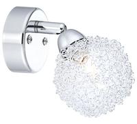 LAMPADA DA TAVOLO CROMO, LAMPADINE INCLUSE 4xG9 28W Art. 56624-1 [Cucina]