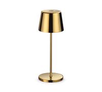 Lampada Da Tavolo Cute LED 2.5W Luce Calda Oro IP65 Ideal Lux
