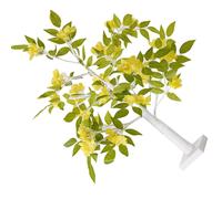 Lampada da tavolo da comodino a forma di albero con fiore di glicine da 1 pezzo