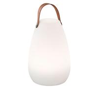 Lampada da tavolo da esterno a batteria lampada da tavolo da giardino da esterno USB ricaricabile, dimmerabile con telecomando cambia colore portatile, 1x LED 11W 55lm 3000K, DxH 18x26 cm